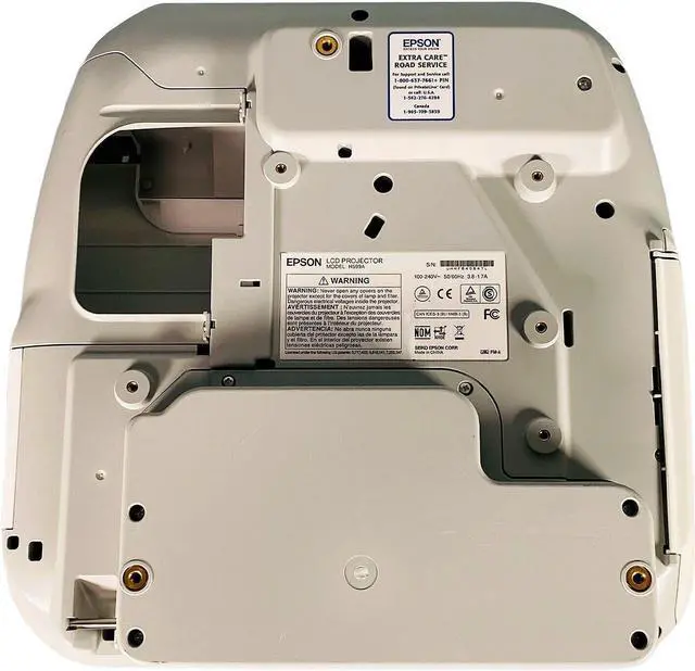 Alt view image 7 of 7 - 3LCD Projector Ultra Short Throw UST Epson BrightLink 595Wi  3300 ANSI Lumens H599A w/Bundle