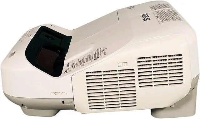 Alt view image 5 of 7 - 3LCD Projector Ultra Short Throw UST Epson BrightLink 595Wi  3300 ANSI Lumens H599A w/Bundle