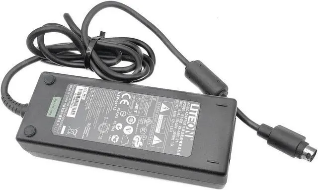 Alt view image 4 of 7 - Original LiteOn 80W 4-PIN AC Power Adapter PA-1081-01 Charger 12V 6.67A w/P.Cord