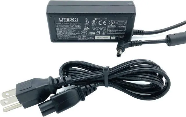 Alt view image 2 of 7 - Genuine LiteOn AC Power Adapter PA-1600-06 Charger 19V 3.16A 5.5*2.5mm w/P.Cord