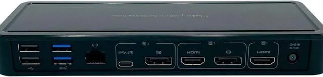 Alt view image 2 of 7 - Belkin 14-Ports USB-C Docking Station 4K Dual Monitors INC003 65W No PD