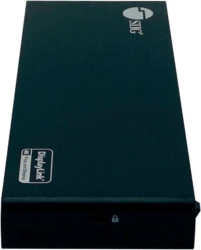 Alt view image 2 of 7 - Authentic SIIG USB-C Dual 4K Docking Station JU-DK0811-S1 w/ Power Delivery