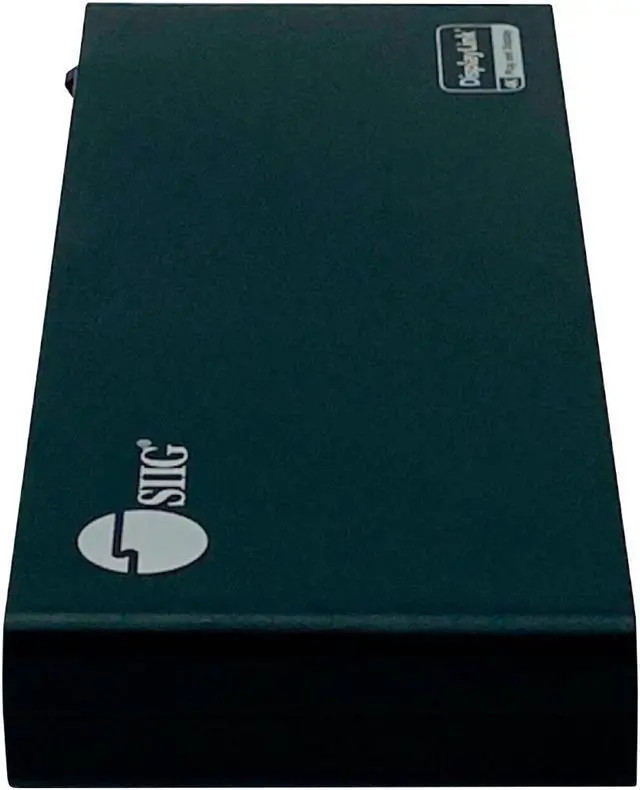 Alt view image 5 of 7 - Authentic SIIG USB-C Dual 4K Docking Station JU-DK0811-S1 w/ Power Delivery