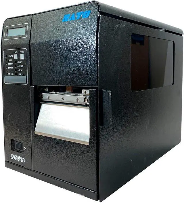 Main image of SATO M-84PRO-2 Industrial Thermal Transfer Barcode Printer Ethernet Tested
