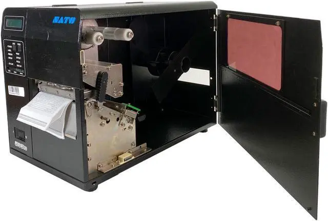 Alt view image 5 of 7 - SATO M-84PRO-2 Industrial Thermal Transfer Barcode Printer Ethernet Tested