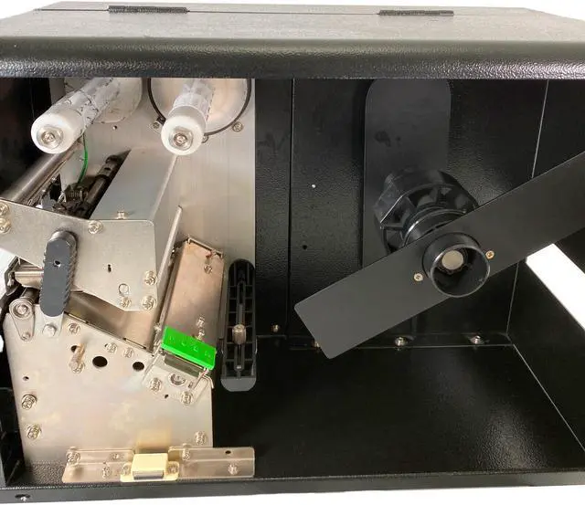 Alt view image 6 of 7 - SATO M-84PRO-2 Industrial Thermal Transfer Barcode Printer Ethernet Tested