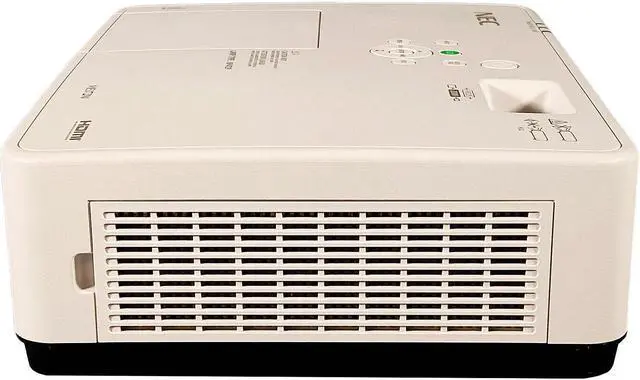 Alt view image 3 of 6 - NEC Display Solutions NP-ME372W 3LCD Projector 3700 ANSI for Gaming Golf Race Flight Simulator in 4K w/Bundle