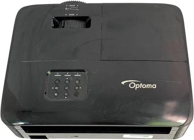 Alt view image 7 of 7 - Optoma HD144X DLP Projector 3400 ANSI Home Theater Full 3D HD 1080p HDMI Remote