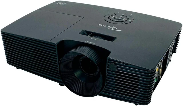 Alt view image 2 of 7 - Optoma W312 DLP Projector 3200 ANSI Home Theater Full HD 3D 1080p HDMI w/Bundle