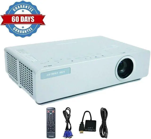 Main image of Panasonic PT-LB90NTU 3LCD Projector for Conference Meeting Room 3500 ANSI 1080i HDMI-adapter w/Remote