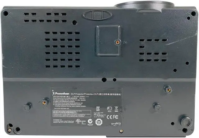 Alt view image 7 of 7 - Promethean PRM-35V1 DLP Short-Throw Projector for Home Theater Games 2500 ANSI 3D 1080i HDMI bundle