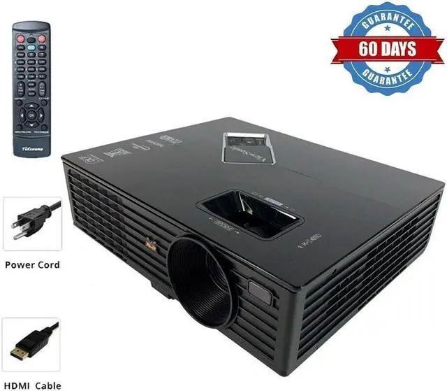 Main image of ViewSonic PJD6223 DLP Portable Projector 2700 ANSI HD 3D HDMI 1080p w/Bundle