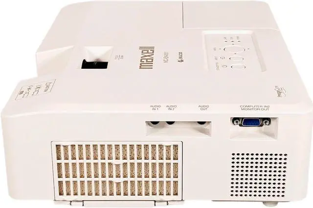 Alt view image 5 of 7 - Maxell MC-EX4551 3LCD Projector 4500 Lumens Home Theater 1080p HDMI w/Remote