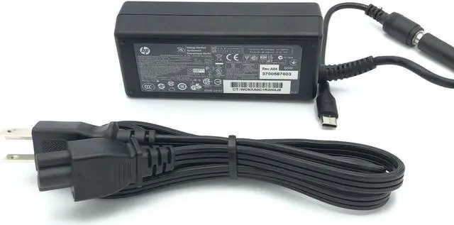 Alt view image 5 of 7 - Original 65W HP Adapter Laptop Charger TPN-LA16 L39752-001 19.5V 3.33A & USB-C