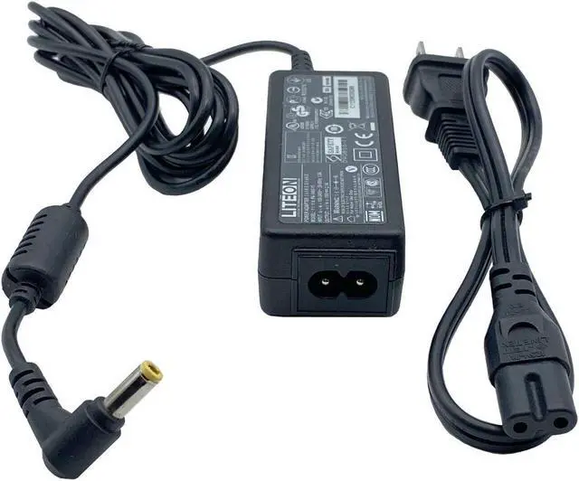 Alt view image 5 of 7 - Genuine Liteon 40W PA-1400-11 AC Adapter 19V 2.1A Power Supply 5.5*2.5mm w/Cord