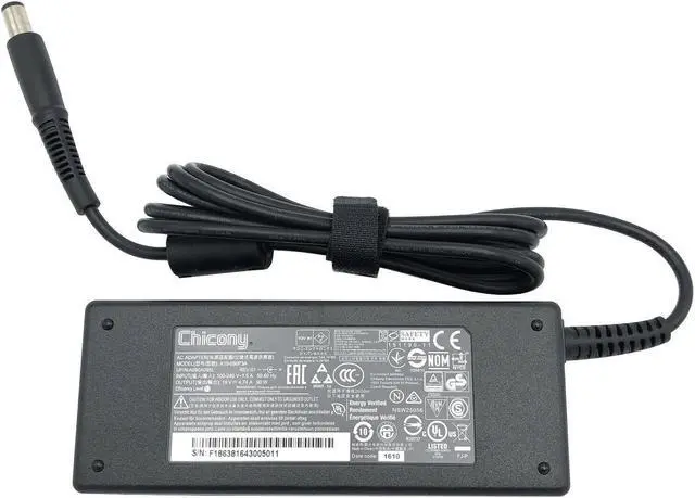Alt view image 4 of 7 - NEW Genuine Chicony A10-090P3A AC Power Supply Adapter A090A095L w/Cord