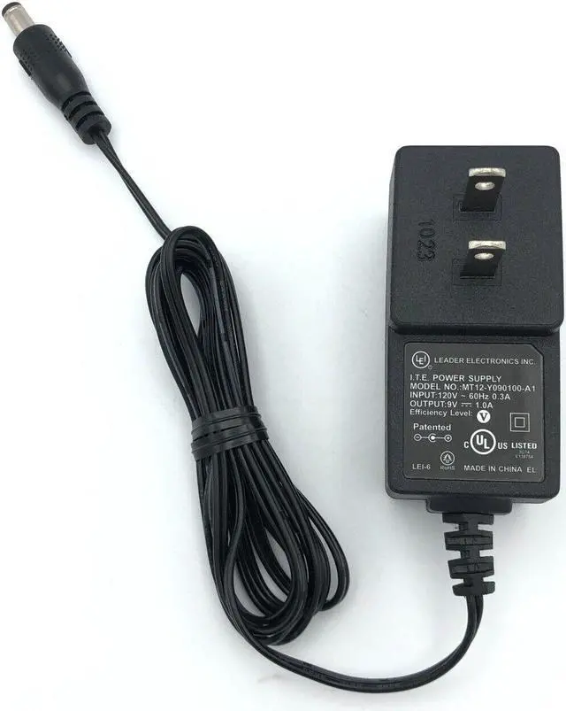 Alt view image 6 of 7 - New Genuine LEI Power Supply Adapter MT12-Y090100-A1 Charger 5.5x2.5 mm 9V 1A OEM