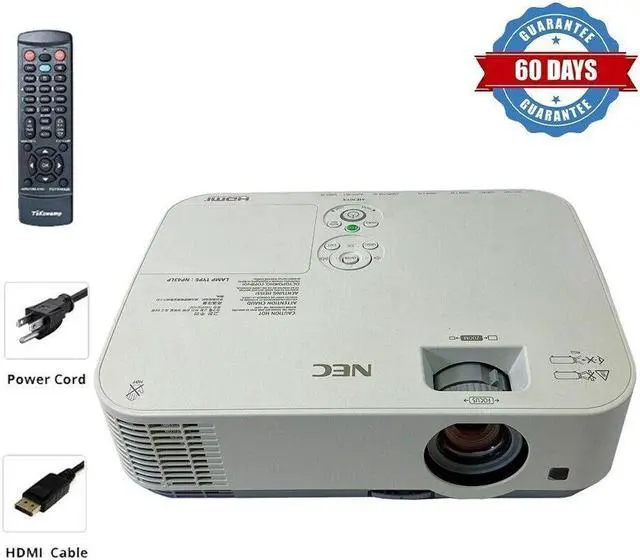 Main image of NEC ME301X 3LCD Projector for eSport players PC gamers & console gamers 3000 ANSI HD HDMI