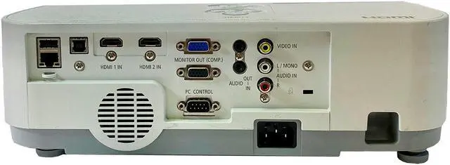 Alt view image 2 of 6 - NEC ME301X 3LCD Projector for eSport players PC gamers & console gamers 3000 ANSI HD HDMI