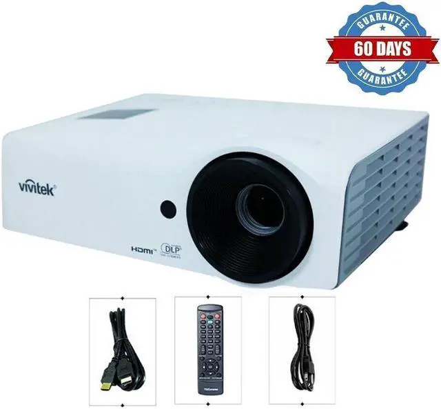 Main image of Vivitek 3000 ANSI XGA DLP Projector for Multipurpose Use 1080p HDMI w/Bundle