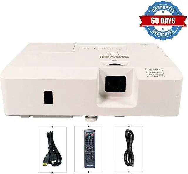 Main image of Maxell MC-EX3551 3LCD Contrast Bright Color Projector for Bar 3700 ANSI FullHD HDMI w/Accessories