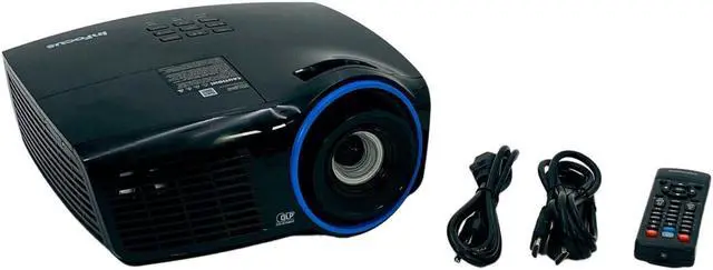 Alt view image 7 of 7 - InFocus IN3138HDa DLP Projector 4500 ANSI Full HD 3D 1080p HDMI w/Remote