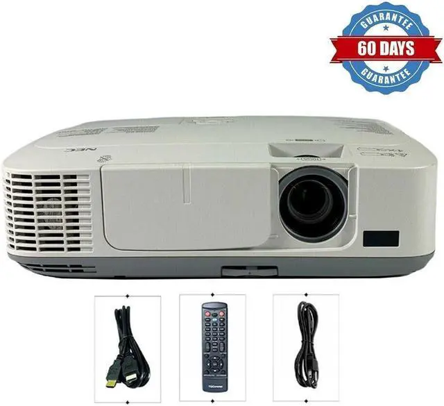 Main image of NEC NP-M271X 3LCD Projector for Golf Race Flight Simulator Gaming 1080p 2700 ANSI USB w/Bundle
