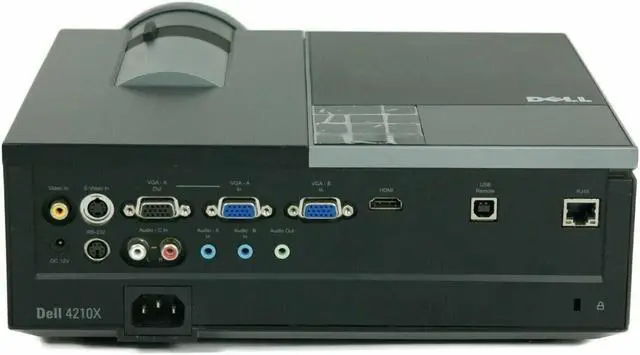 Alt view image 2 of 6 - Dell 4210X DLP Projector 3500 Lumens for eSport players PC gamers & console gamers w/Remote