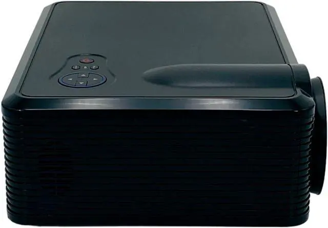 Alt view image 5 of 7 - HTP LED-33 LCD Projector Home Theater Full HD 1080p HDMI USB w/Bundle