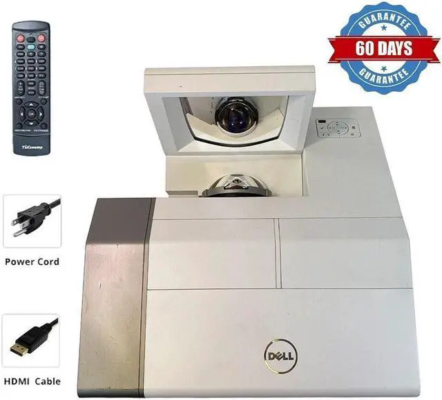 Main image of Dell S500wi DLP Ultra Short Throw HD Projector for School College Church HDMI USB w/Accessories