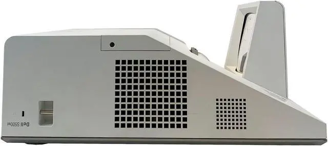 Alt view image 5 of 7 - Dell S500wi DLP Ultra Short Throw HD Projector for School College Church HDMI USB w/Accessories