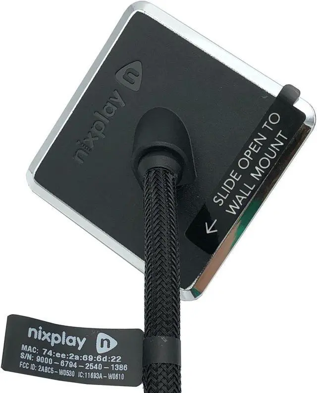 Alt view image 4 of 7 - NEW Nixplay S018-1A050250VU Power Adapter for W10E Smart Frame with Wall Mount