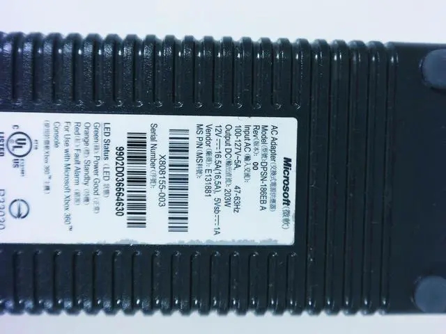 Alt view image 2 of 7 - Genuine Microsoft 12-5V 16.5-1A AC Adapter DPSN-186EB Power Supply HP-AW205EF3