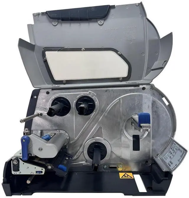 Alt view image 2 of 7 - Honeywell PM43 Thermal Transfer Label Printer Rewind USB LAN Serial