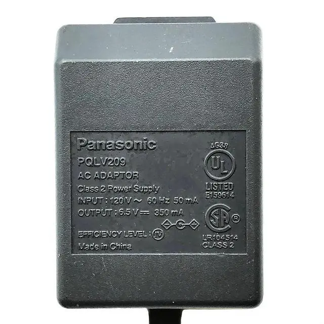 Alt view image 2 of 5 - Original Panasonic Adapter for Phone Charger Cradle PNLC1001YAS PNLC1001ZAB
