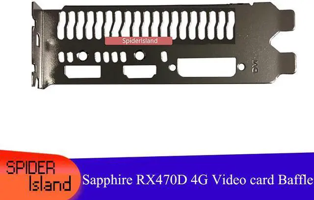 Main image of Video card Bracket ASUS GTX1050TI Phoenix Graphics Card Baffle ASUS Graphics Card GTX 1050ti Baffle