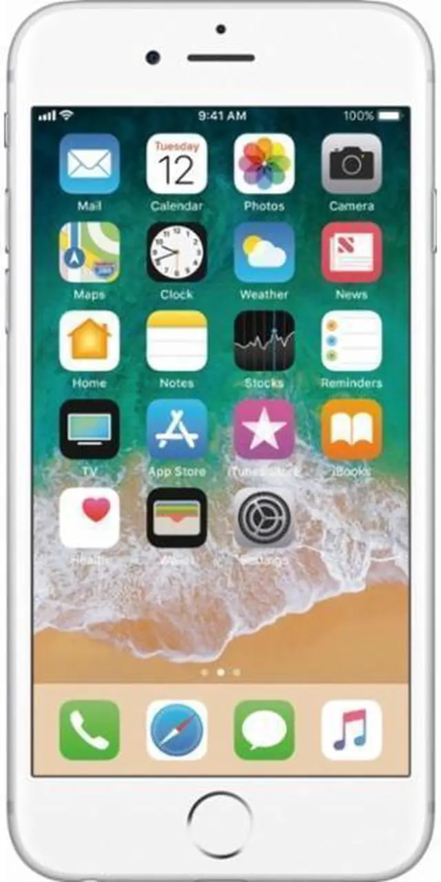 Alt view image 2 of 3 - Apple iPhone 6s A1633 (Fully Unlocked) 32GB Silver (Grade A)