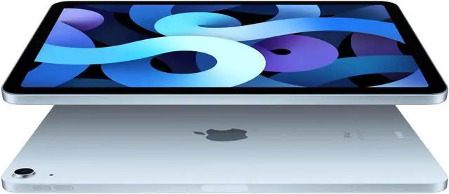 Alt view image 5 of 5 - Apple iPad Air 4 A2324 (WiFi + Cellular Unlocked) 64GB Sky Blue (Grade A)