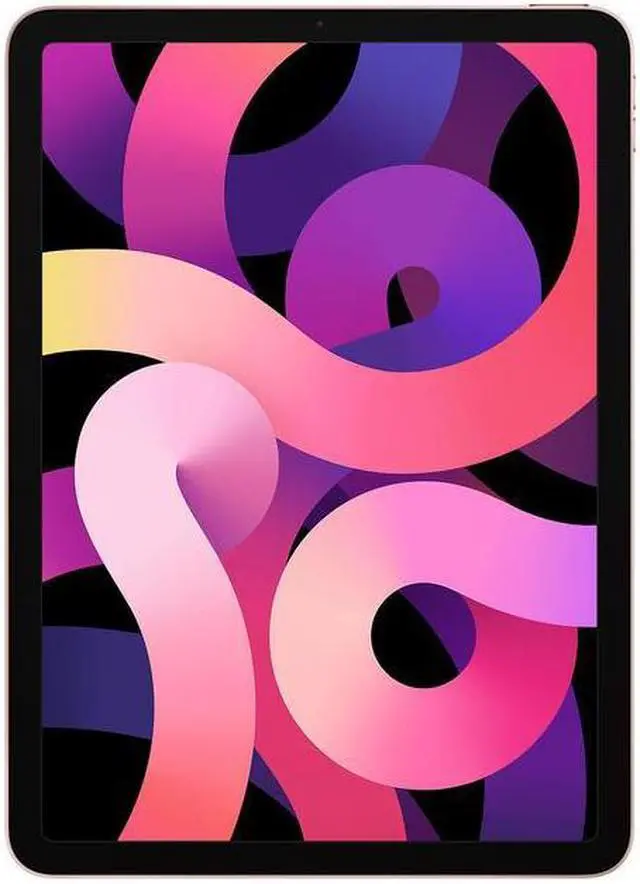 Alt view image 3 of 4 - Apple iPad Air 4 A2324 (WiFi + Cellular Unlocked) 64GB Rose Gold (Grade A+)