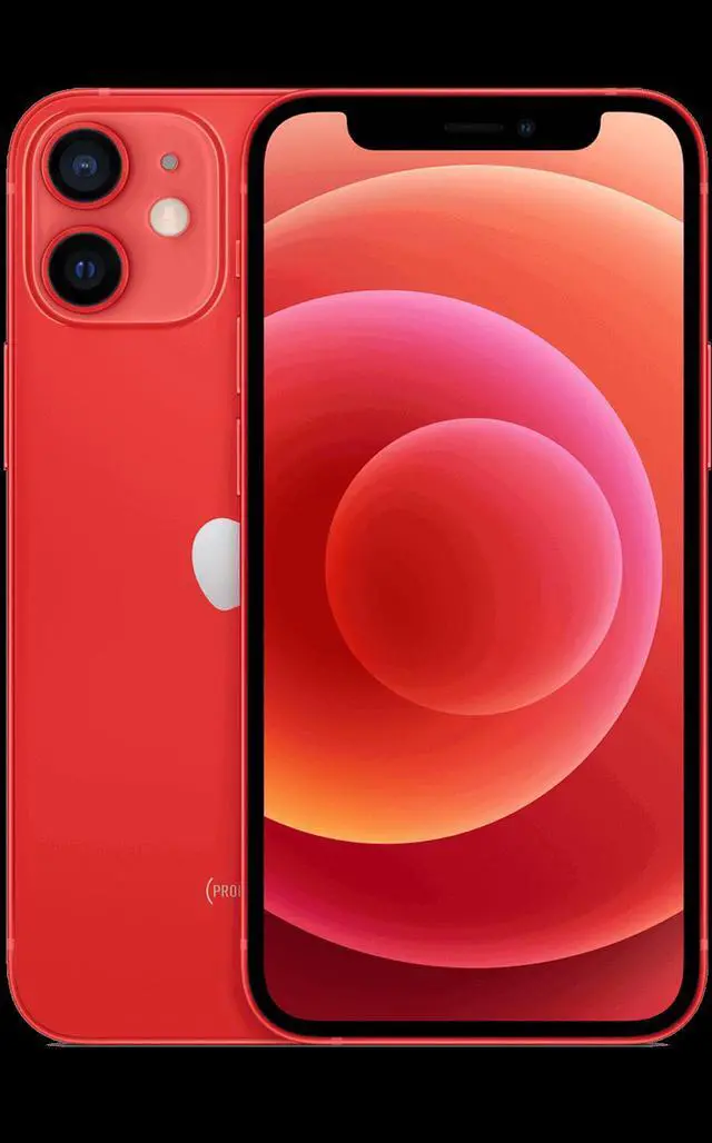 Alt view image 2 of 2 - Apple iPhone 12 Mini A2176 (Fully Unlocked) 128GB Red (Grade B)