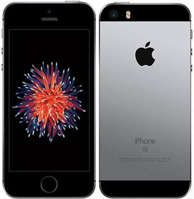 Alt view image 2 of 2 - Apple iPhone SE (1st Gen) A1662 (Fully Unlocked) 16GB Space Gray (Grade B)