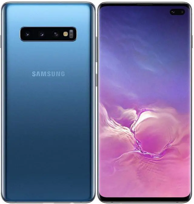 Main image of Samsung Galaxy S10+ G975U (Fully Unlocked) 128GB Prism Blue (Grade A+)