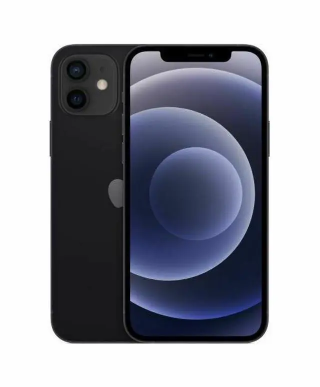 Main image of Apple iPhone 12 A2172 (Fully Unlocked) 128GB Black (Grade A+)