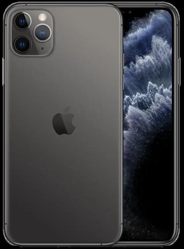 Main image of Apple iPhone 11 Pro Max A2161 (Fully Unlocked) 64GB Space Gray (Grade A)