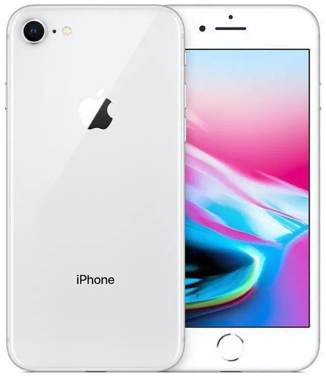 Main image of Apple iPhone 8 A1863 (Fully Unlocked) 64GB Silver (Grade A+)