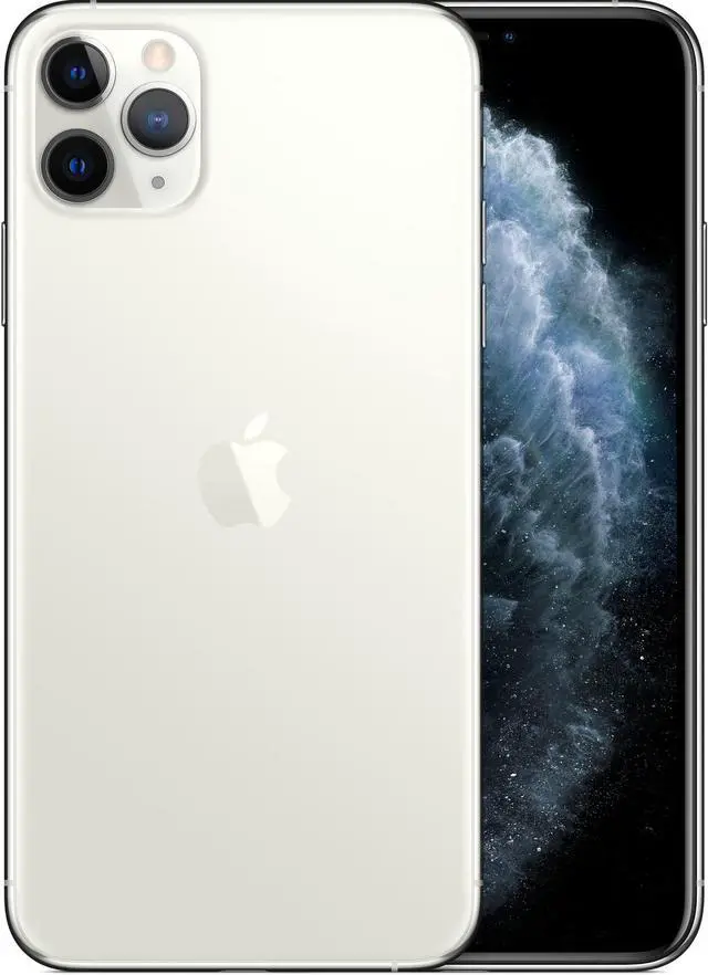 Main image of Apple iPhone 11 Pro Max A2161 (Fully Unlocked) 256GB Silver (Grade A+)