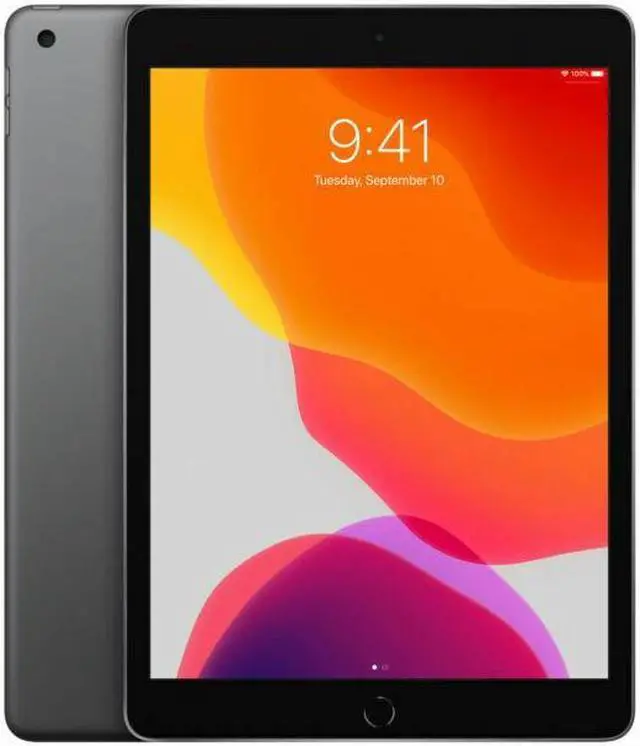 Alt view image 2 of 2 - Apple iPad 7th Gen A2200 (WiFi + Cellular Unlocked) 32GB Space Gray (Grade C)