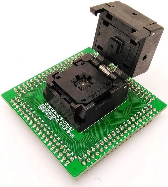 Alt view image 2 of 6 - QFN32 QFN to DIP32 5x5 mm 0.5Pitch IC Test Socket Programmer Adapter