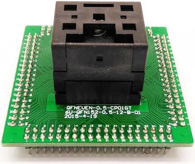 Alt view image 3 of 6 - QFN32 QFN to DIP32 5x5 mm 0.5Pitch IC Test Socket Programmer Adapter