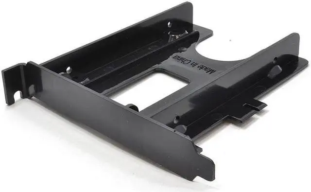 Alt view image 5 of 6 - SATA Data & Power Combo Cable w/ PCIe / PCI Slot 2.5" HDD/SSD Mounting Bracket 2.5" to PCI Rear Panel Hard Drive Adapter